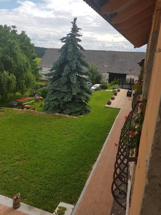Penzion Tvrz Dub u Tábora Ratiborske Hory Esterno foto